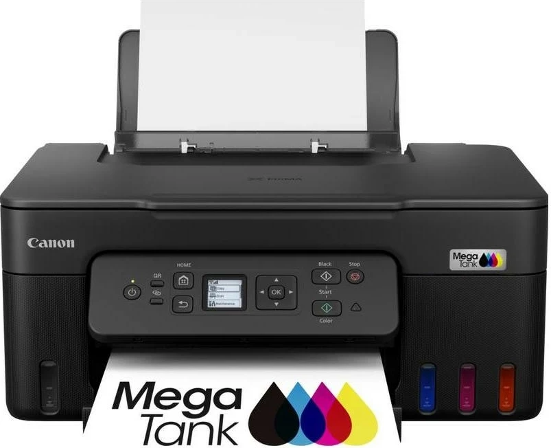 Večfunkcijski tiskalnik z MegaTank sistemom Canon PIXMA G3480, črn
