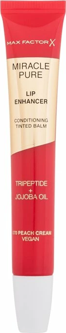 Balsam za ustnice Miracle Pure Lip Enhancer 070 Peach Cream, Max Factor, 12 ml, za ženske