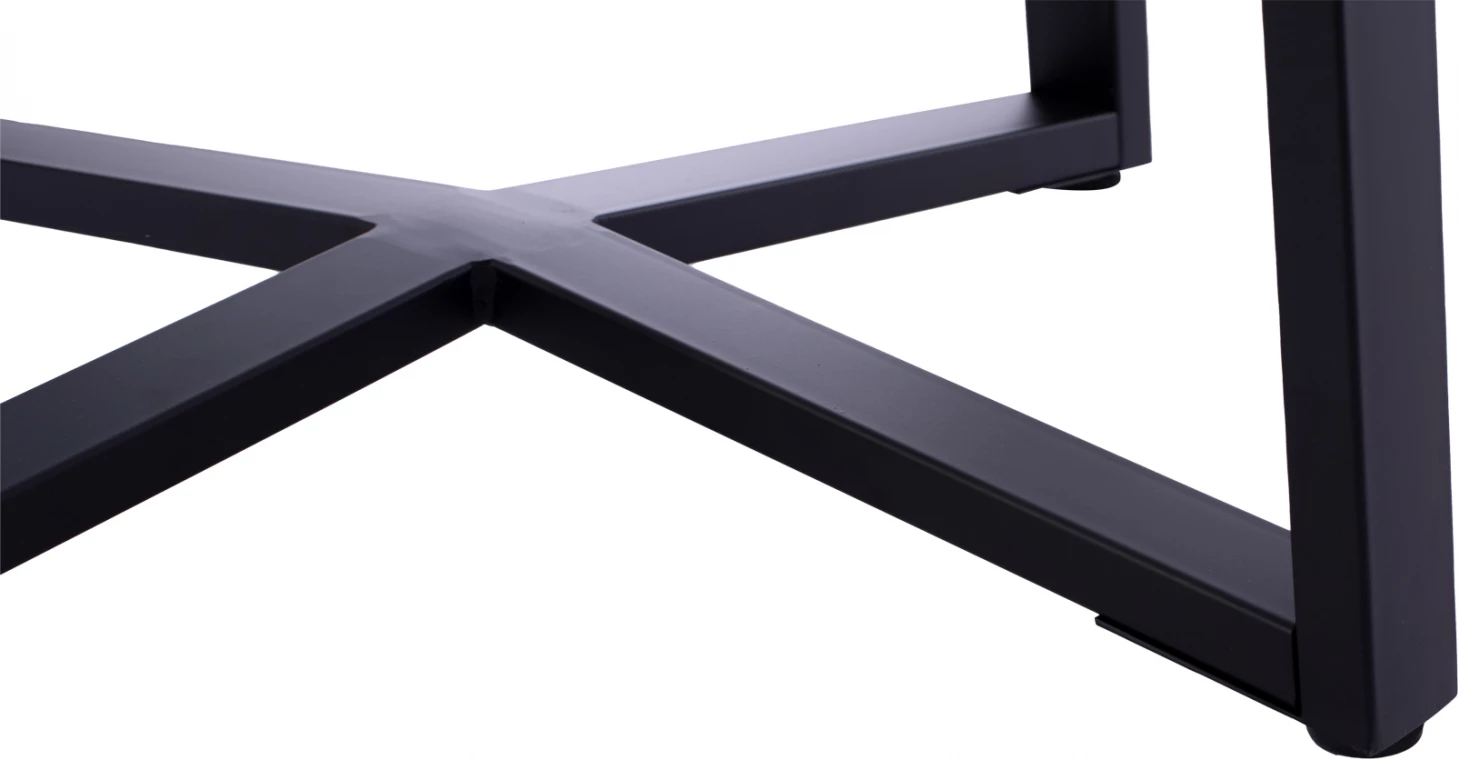 Črna kovinska osnova za mizo FH470.01 60x60x72 cm