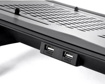 Hladenja za prenosnik Thermaltake CL-N002-PL12BL-A, 1300 RPM, črn