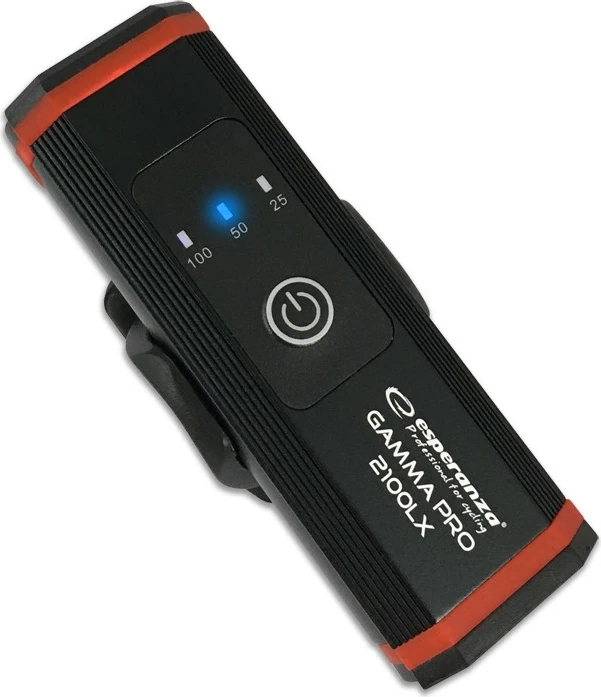 LED svetilka za kolo Gamma Pro 2100 LX, Esperanza, 2100 lumnov, črna