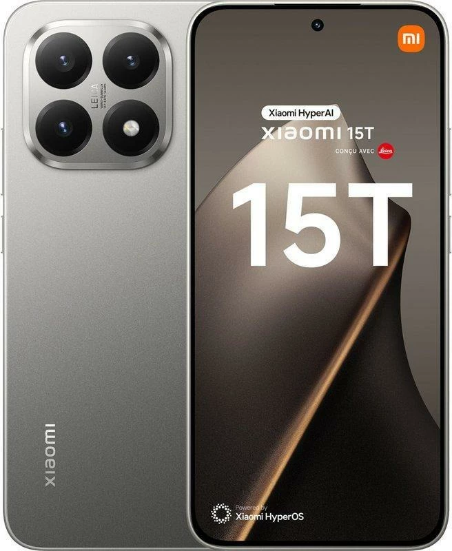 Pametni telefon Xiaomi 15T 12 GB/512 GB 5G, siv