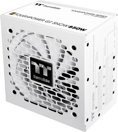Modularen napajalnik 850W, 80 PLUS Gold, ATX3.1, Snow, bel — Thermaltake ToughPower GT