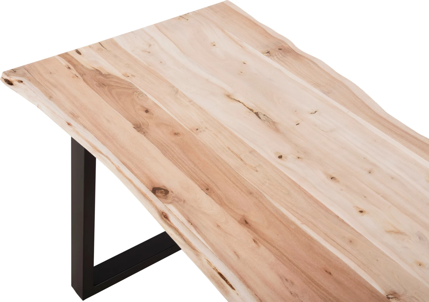 Jedilna miza MONTANA SLIM FH8163.21 iz akacijevega lesa v svetlo naravni barvi 140x80x77H cm