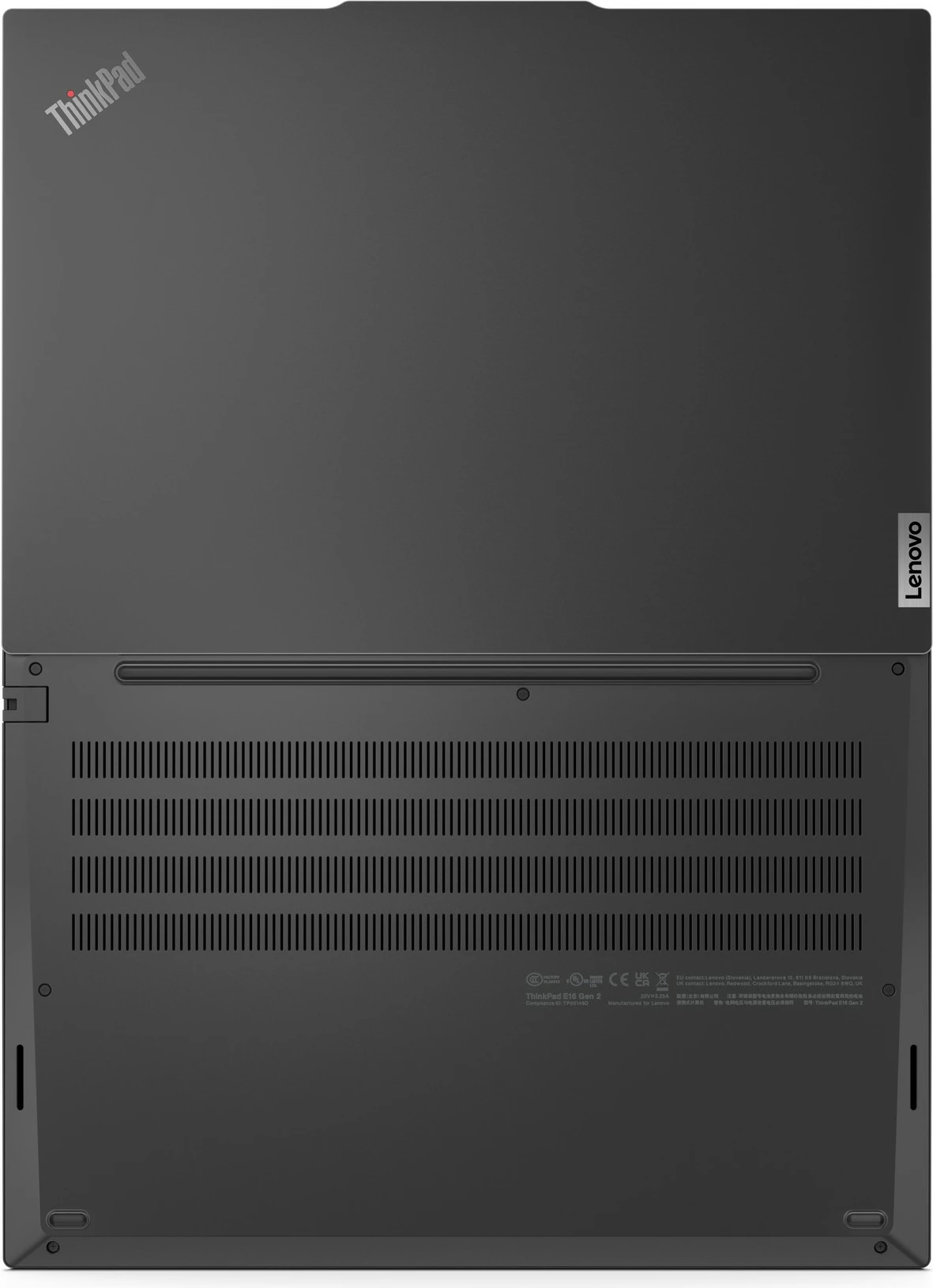 Prenosnik z visoko zmogljivostjo Lenovo ThinkPad E16, 16", AMD Ryzen 5, 16 GB RAM, 512 GB SSD, AMD Radeon Graphics, črn (DE tipkovnica)