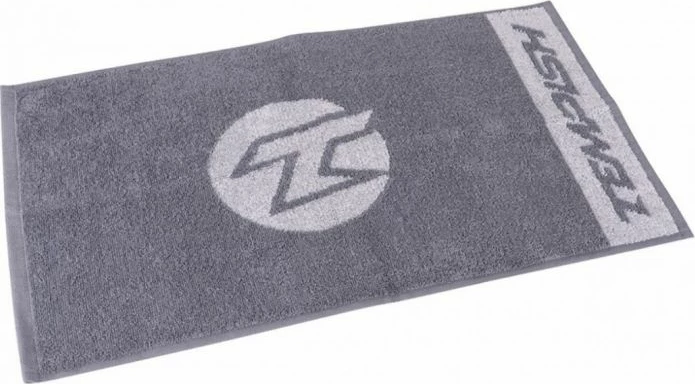 Športna brisača Tempish, črna/modra/siva