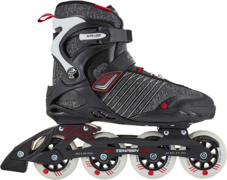 Rekreativni in športni rolerji Tempish Wire 2.0 za moške, črni