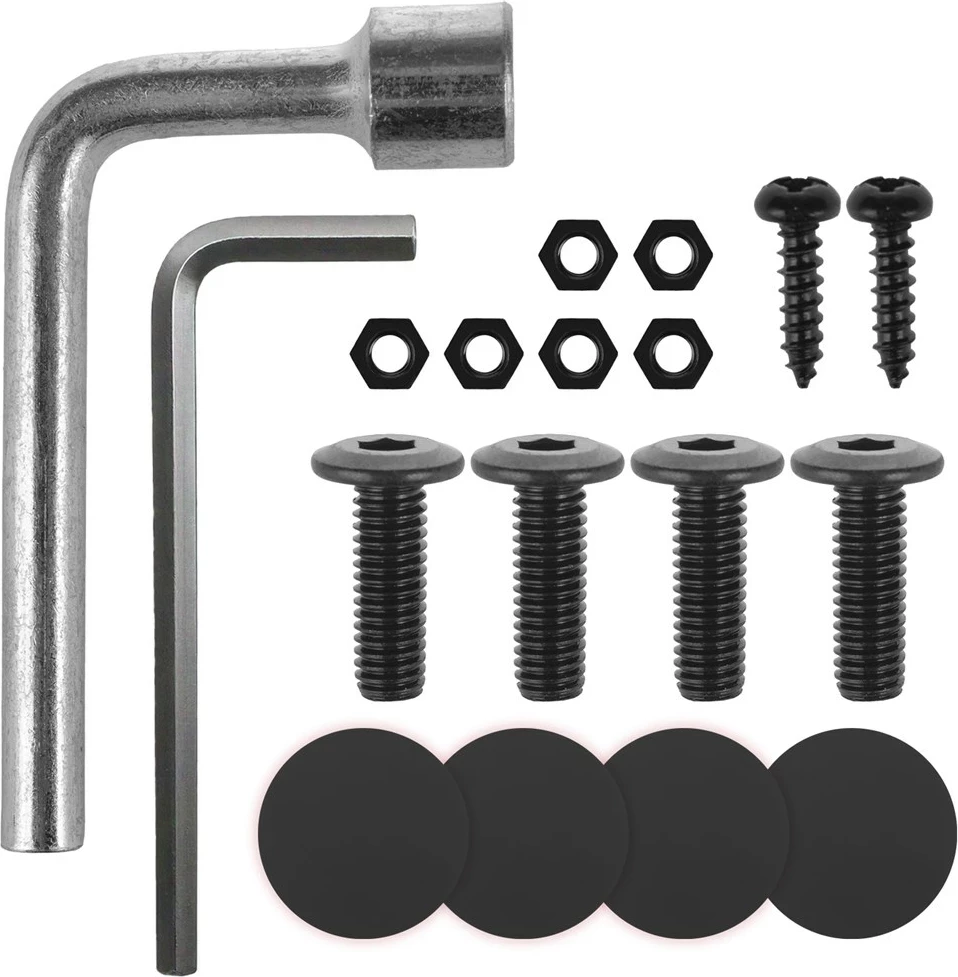 Mizno stojalo za monitor ali prenosnik, Maclean MC-493, črno