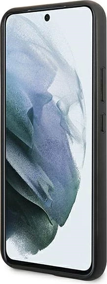 Ovitek Ferrari On Track Carbon Stripe za Samsung Galaxy S22+, črn