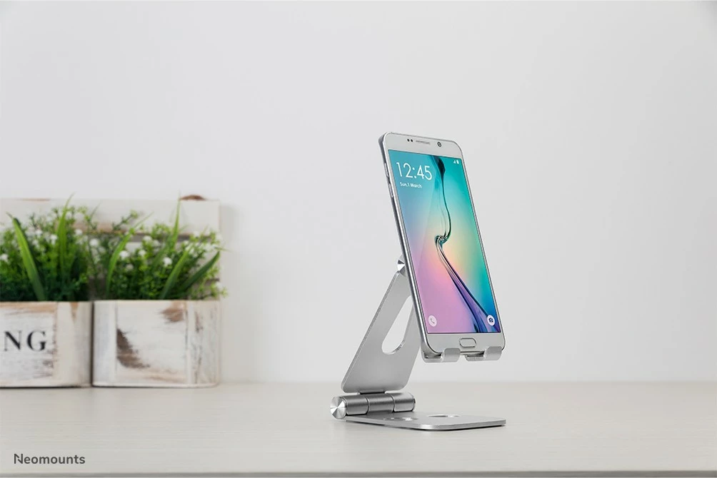 Držalo za telefon, zložljivo, Newstar DS10-160SL1, srebrno Držalo za telefon, zložljivo, Newstar DS10-160SL1, srebrno