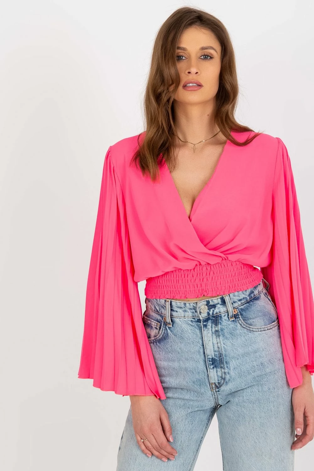 Roza bluza Italy Moda 179004
