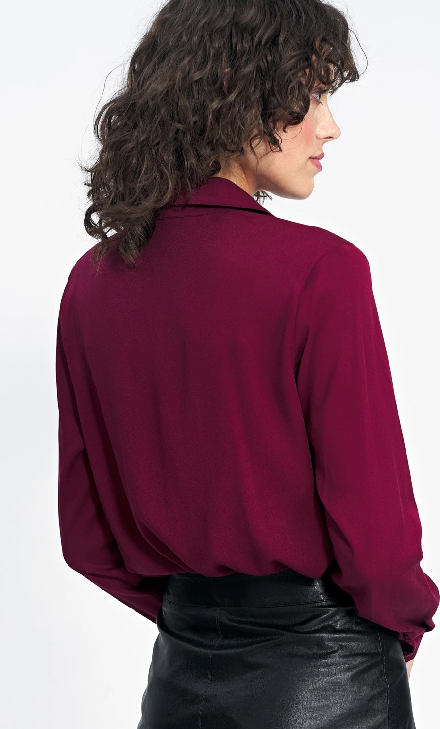 Majica, ženska, rdeča (burgundy) Nife model 184608