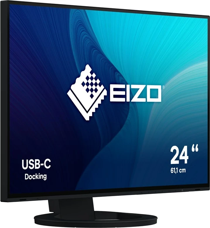 24,1" monitor EIZO FlexScan EV2485-BK, WUXGA, LED, USB-C, črn