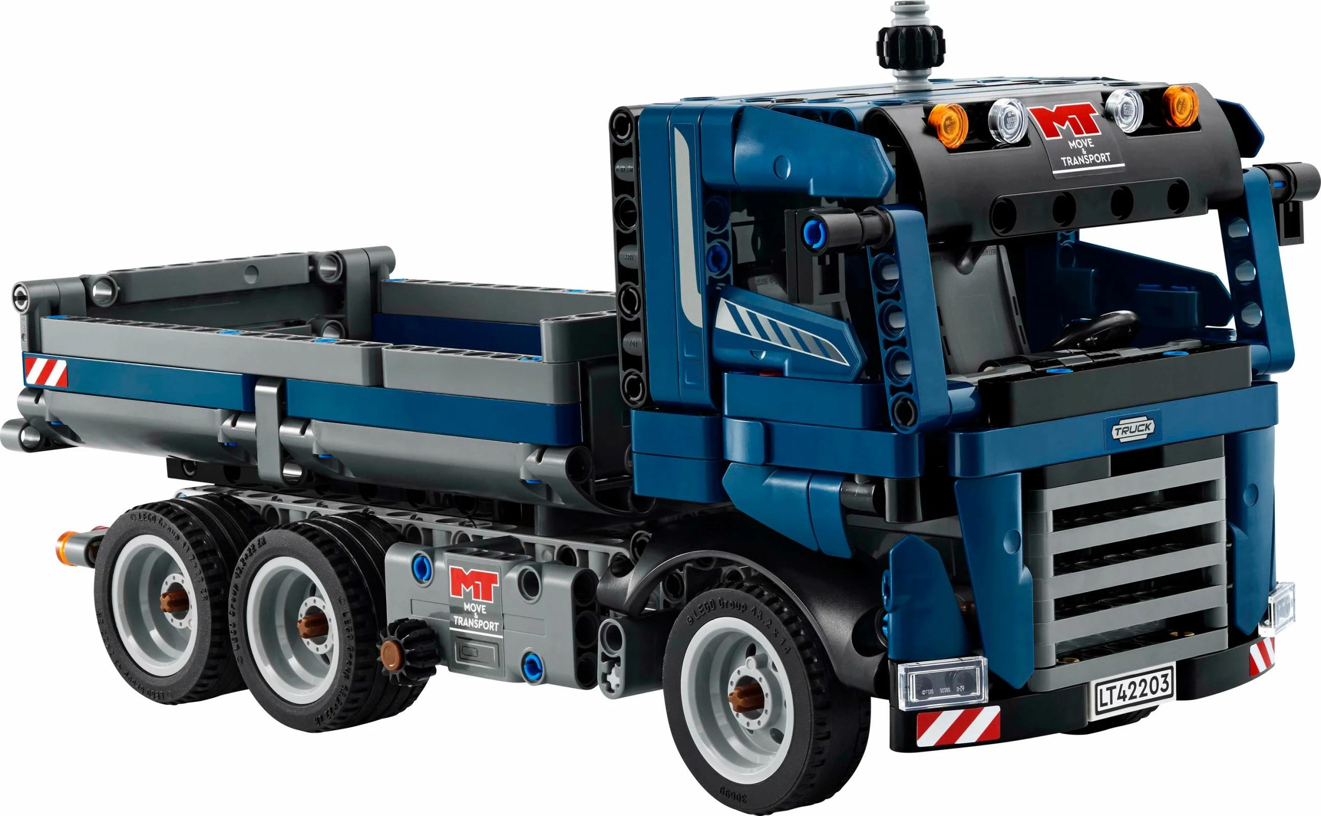 Gradbeni komplet LEGO Technic premetni tovornjak, 462 kosov, večbarven