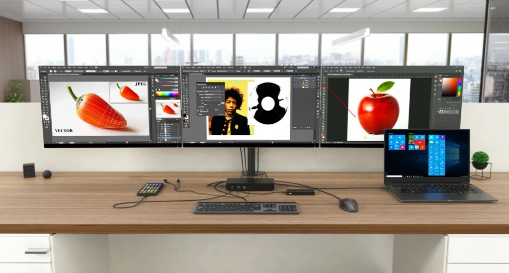 Docking postaja I-Tec USB 3.0/USB-C/Thunderbolt, 3× 4K, Power Delivery 100W, črna