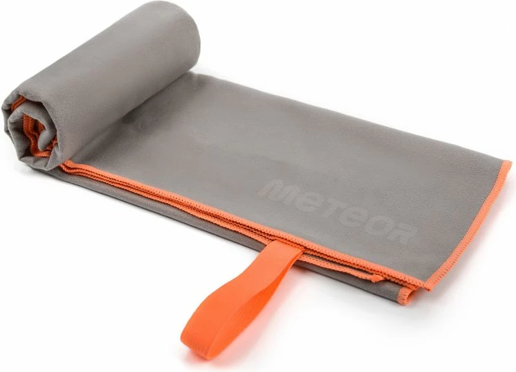 Brisača Meteor, L 80 x 130 cm, siva