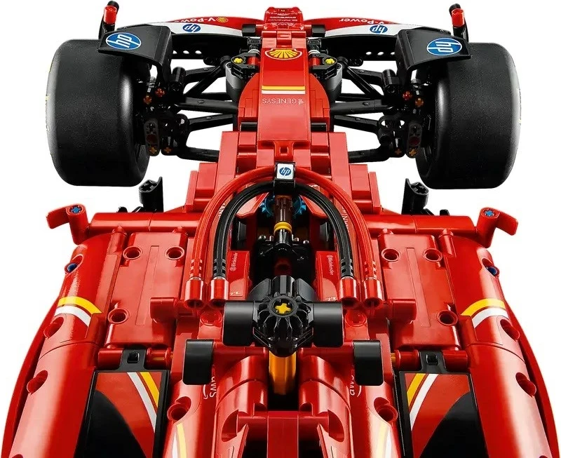 Podroben model Ferrari SF-24 LEGO Technic, 42207, rdeč