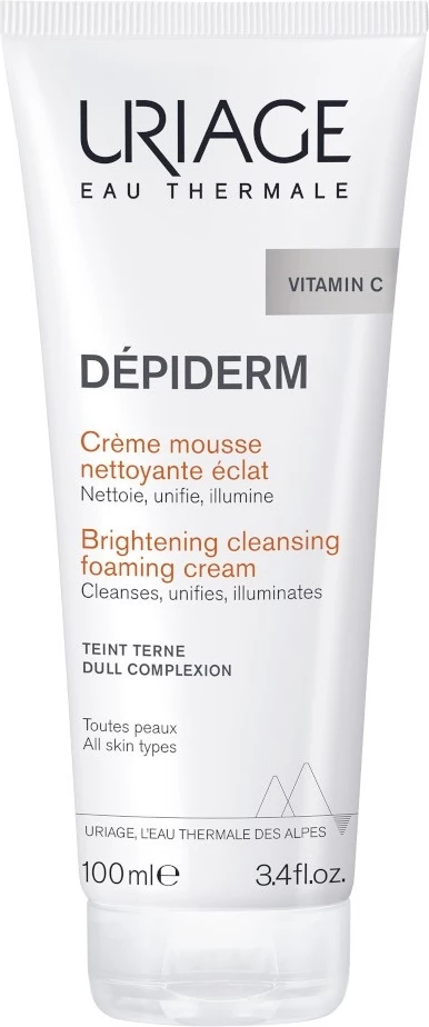 Pena za čiščenje obraza URIAGE Depiderm Illuminating, 100 ml