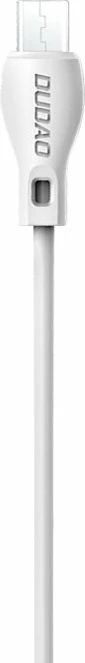 Micro USB kabel 2 m, 2,4 A, bel — Dudao L4M