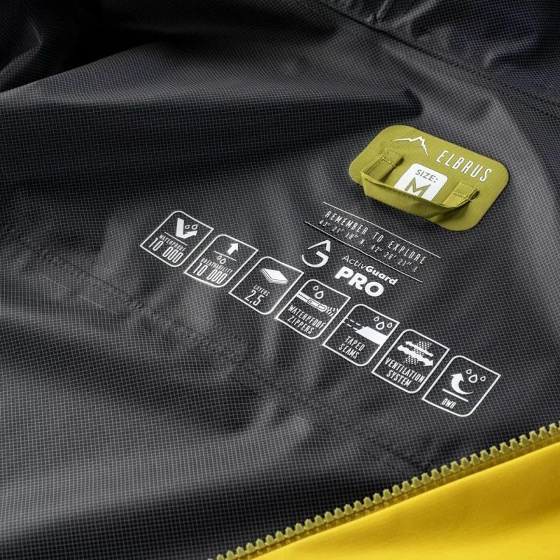 Prehodna jakna Elbrus, moška, zelena