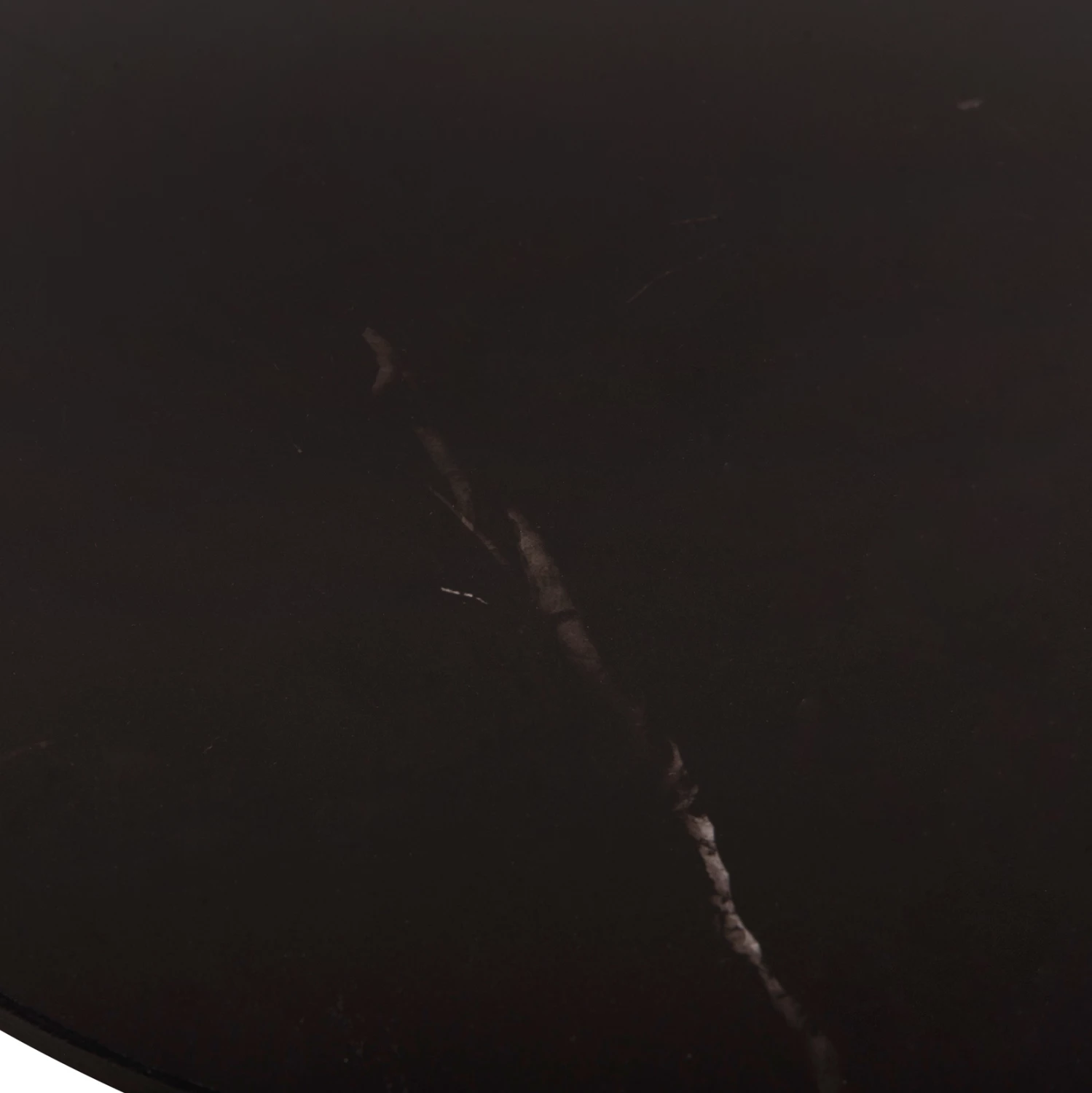 Stranske mize 2 kosa RENGI FH9665 kovina v zlato-črni keramični vrh Φ56&Φ43 cm