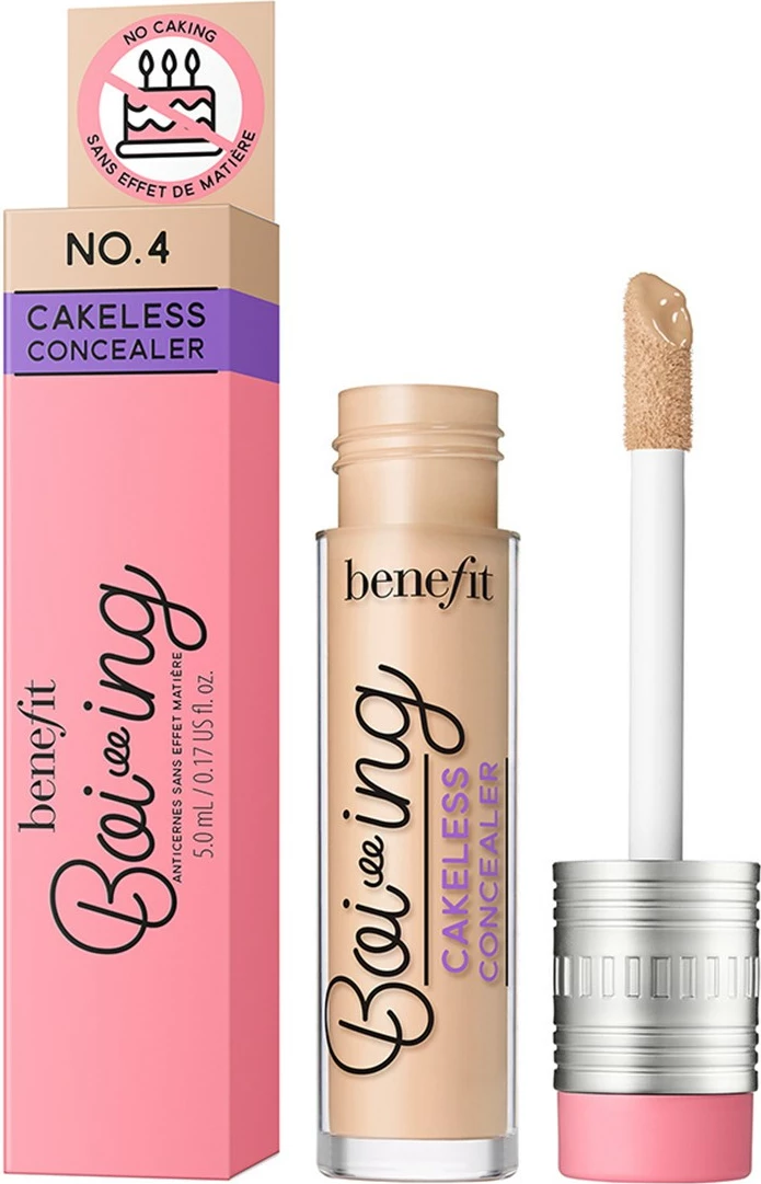 Korektor z visokim prekrivanjem 04 Light Cool, 5 ml - Benefit Boi-Ing Cakeless Concealer