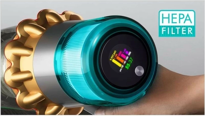 Brezžični sesalnik V15 Detect Absolute, Dyson, zlata barva