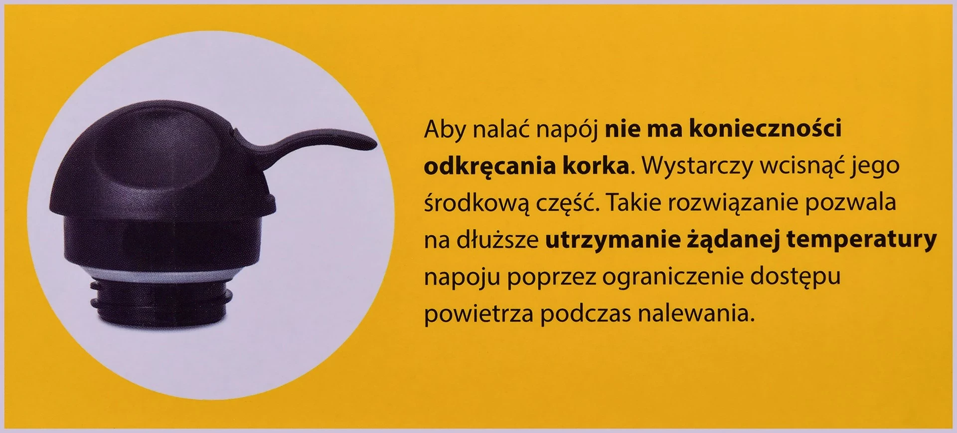 Termos z vzorcem čaja PROMIS, 2,0 l, jeklen