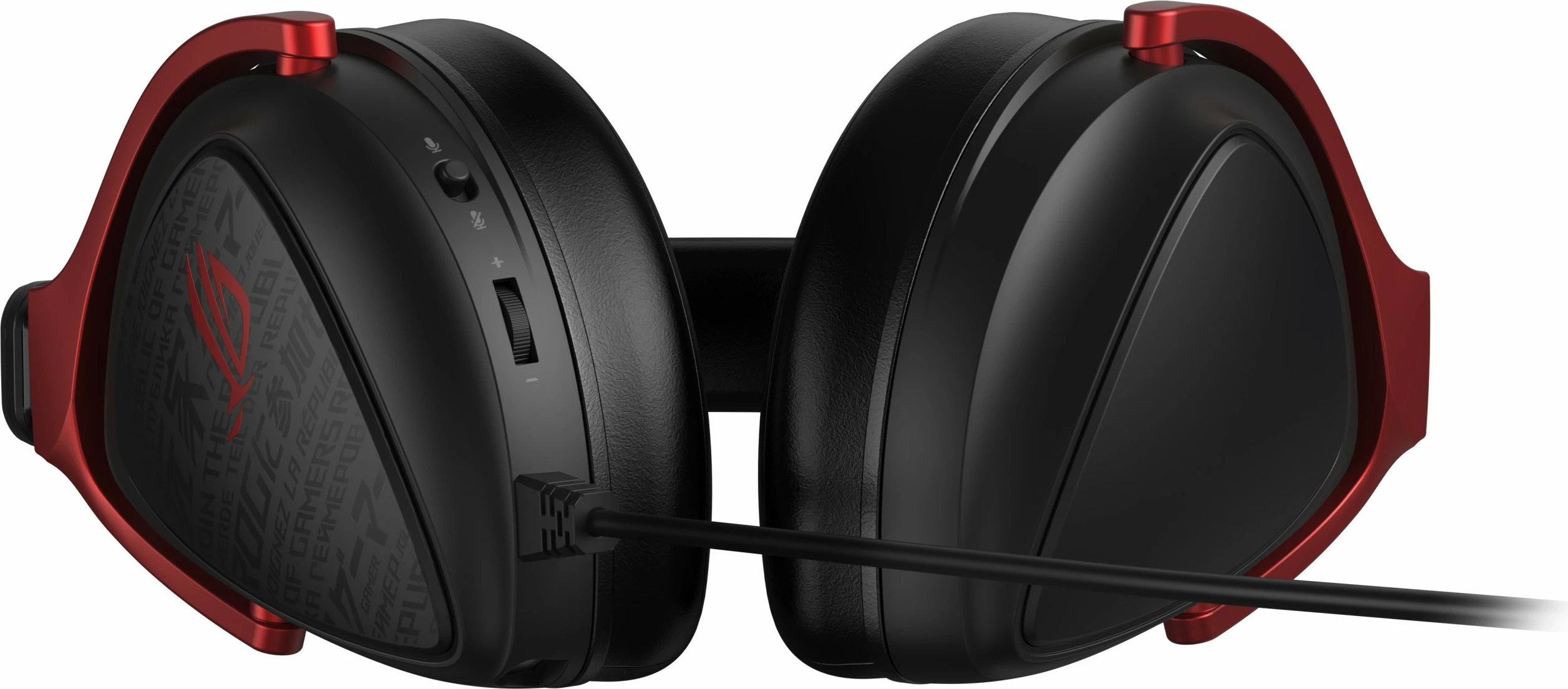Gaming slušalke ROG Delta S Core ASUS, z žico, virtualni 7.1 surround, snemljiv mikrofon, črne