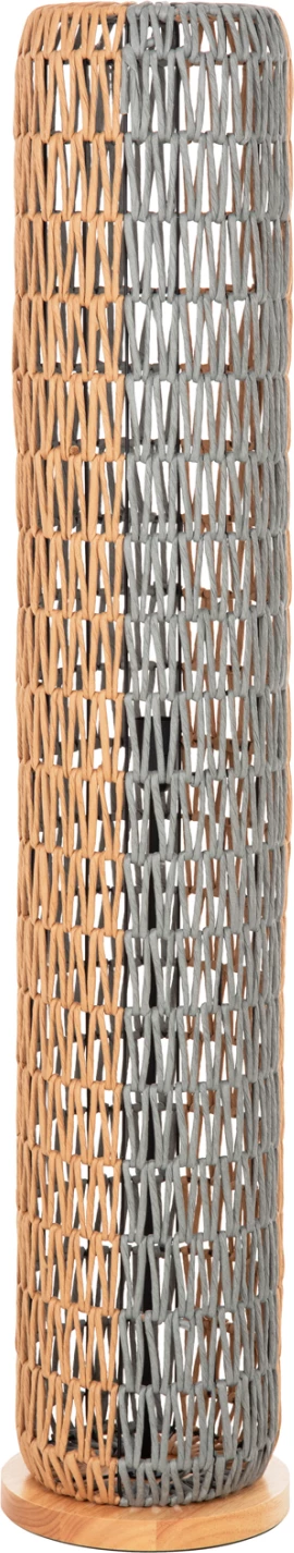 Samostoječa svetilka FH4356 kovinsko-papirnata vrvica v bež-pistacija zeleni Φ23Χ123Hcm