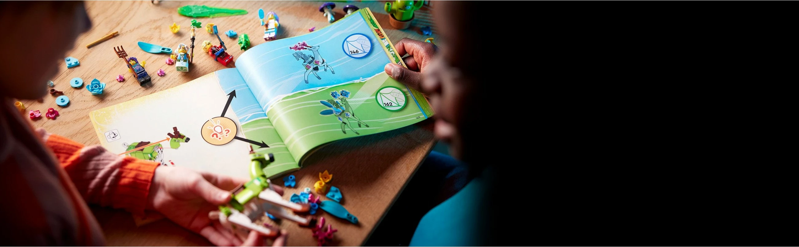 Set gradnje Stable of Dream Creatures, LEGO, 681 kosov, večbarven