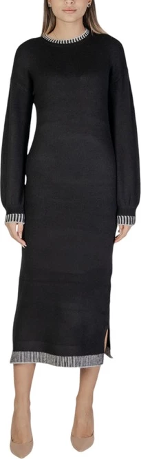 Obleka za ženske Vila Clothes, črna