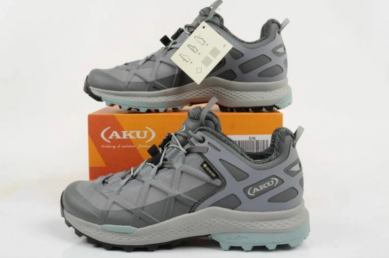 Trekking čevlji za ženske Aku, sivi