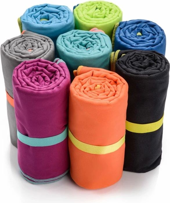 Mikrovlaken brisača Meteor, 50 x 90 cm, črna