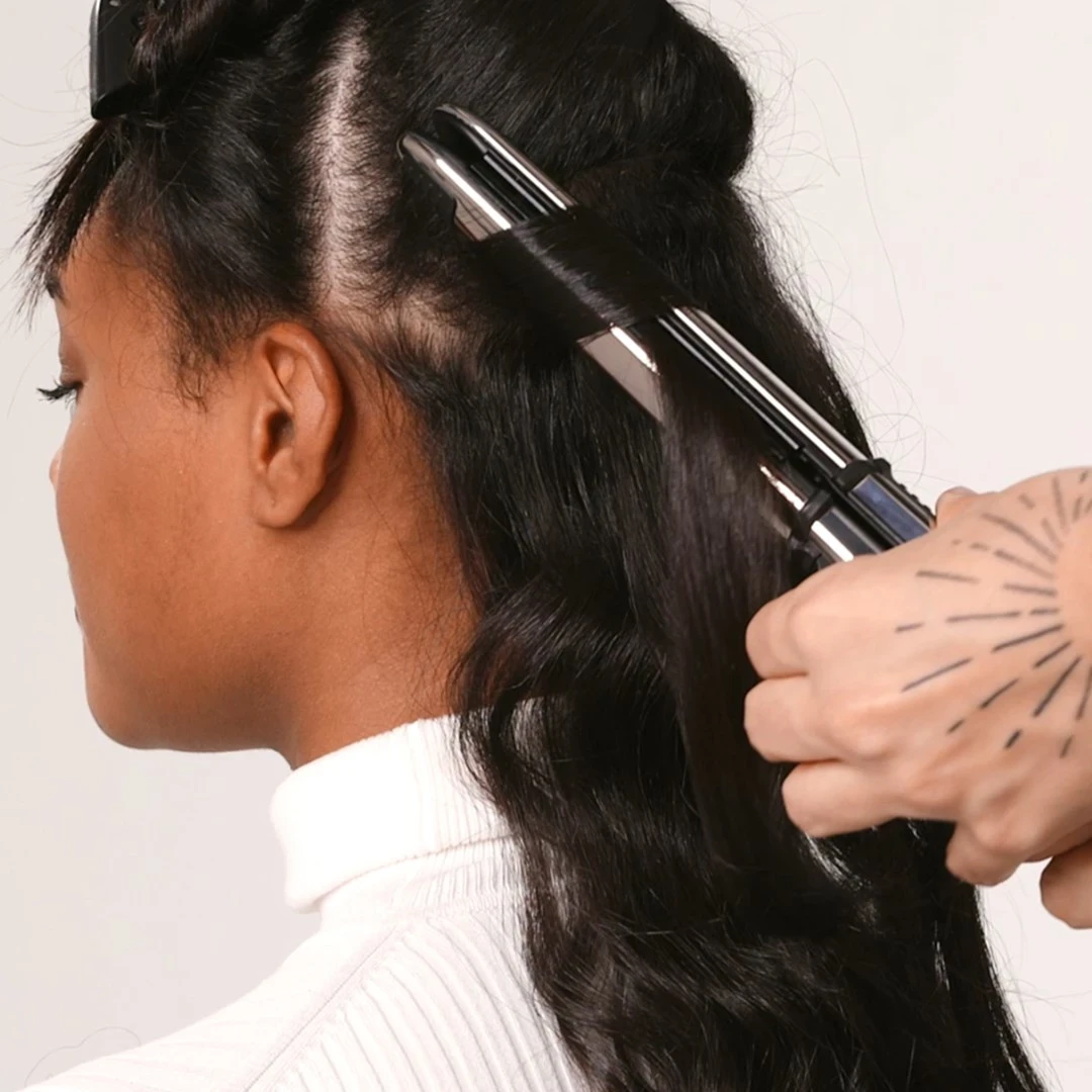 Likalnik za ravnanje las BaBylissPRO ELIPSIS3000, 55 W, črn