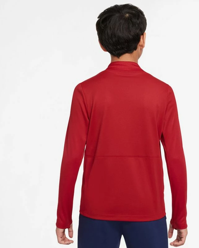 Pulover za otroke Liverpool DF Academy Pro Drill Top Jr FQ2757-688, Nike, rdeč