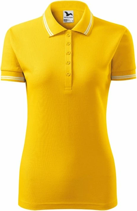 Polo majica za ženske Adler, rumena
