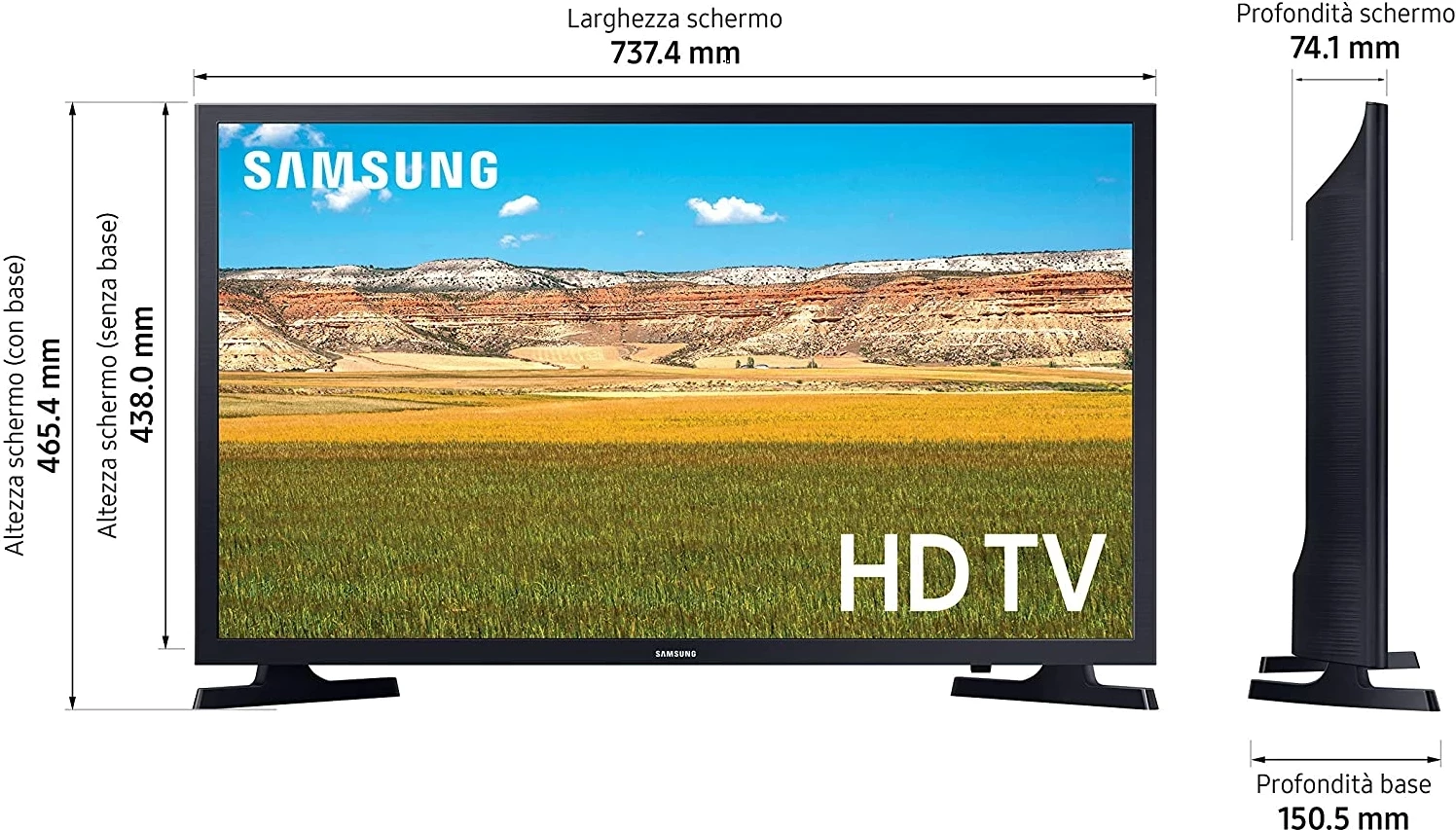 Pametni televizor 32" LED, črn, Samsung 32T4302 Pametni televizor 32" LED, črn, Samsung 32T4302