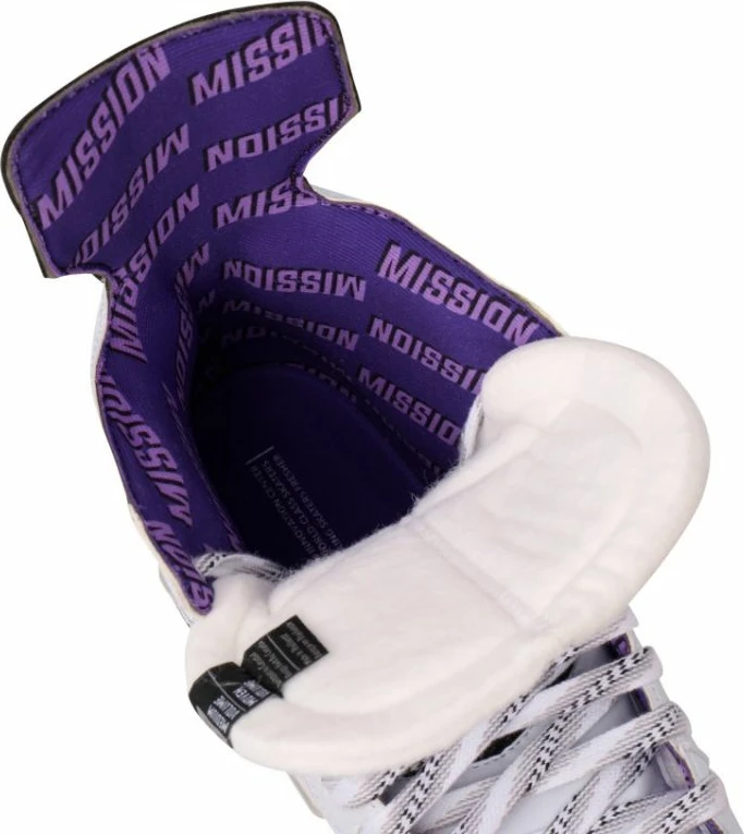 Rolki za moške/ženske, črni Bauer Mission Inhaler FS2 Sr