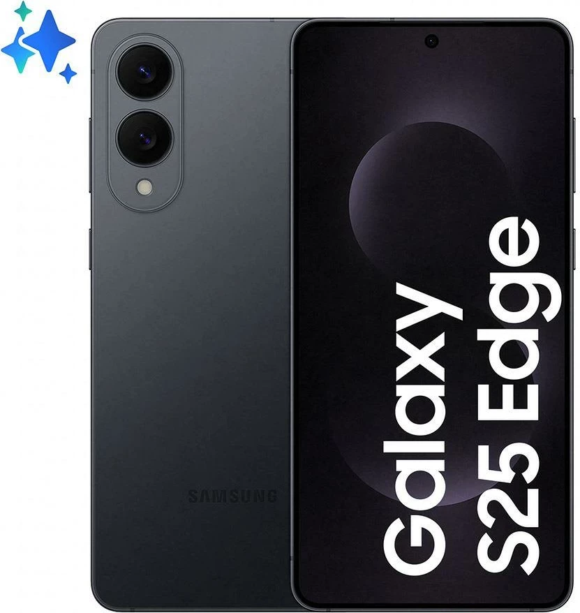 Pametni telefon Samsung Galaxy S25 Edge, 6,7", 12+512GB, 5G, črn