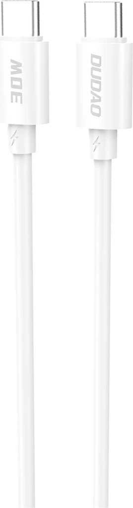 Kabel USB-C na USB-C Dudao L4C, 2 m, 30 W, bel