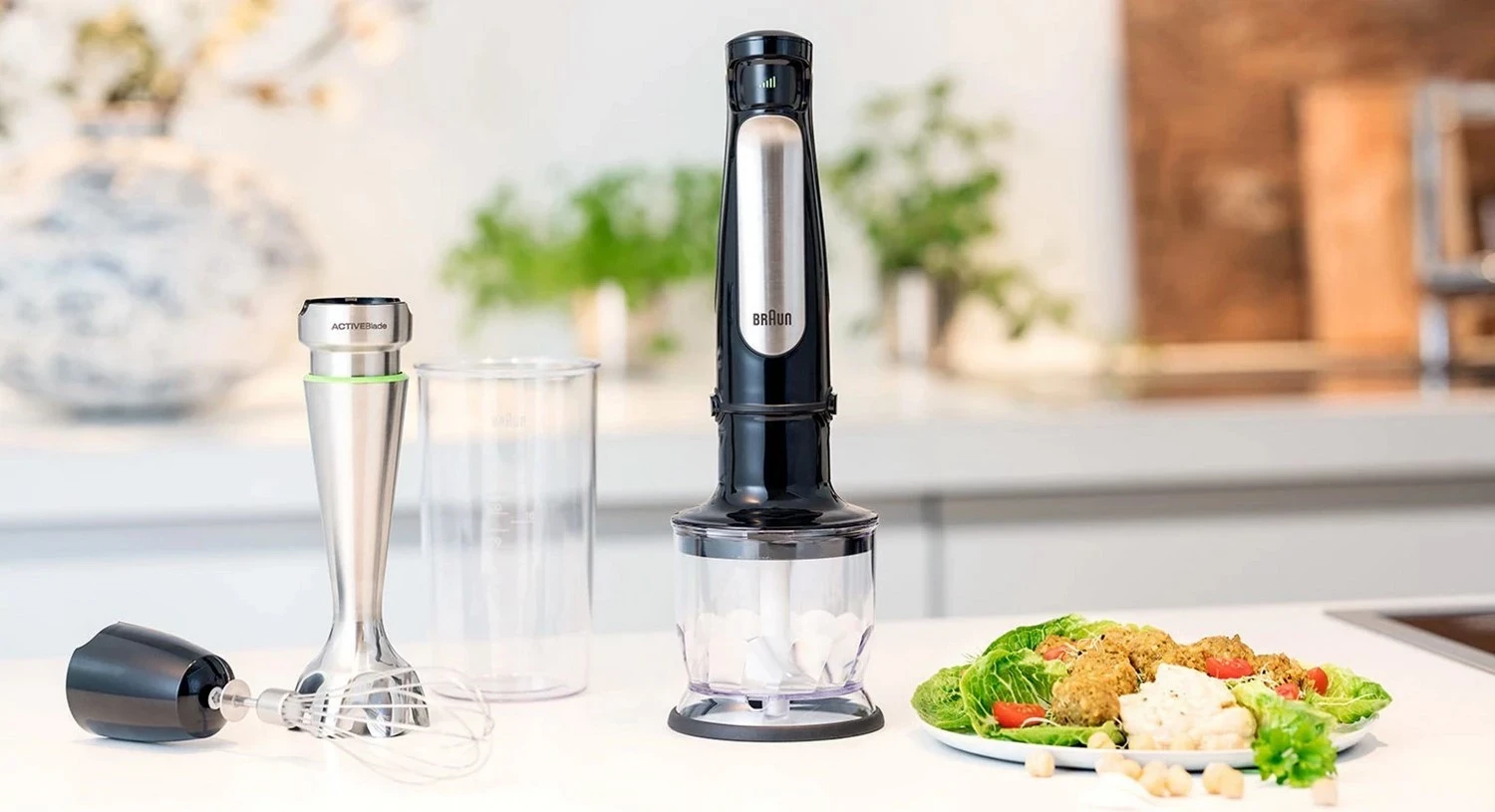 Ročni mešalnik, Braun Multi Quick 7, črno-srebrn