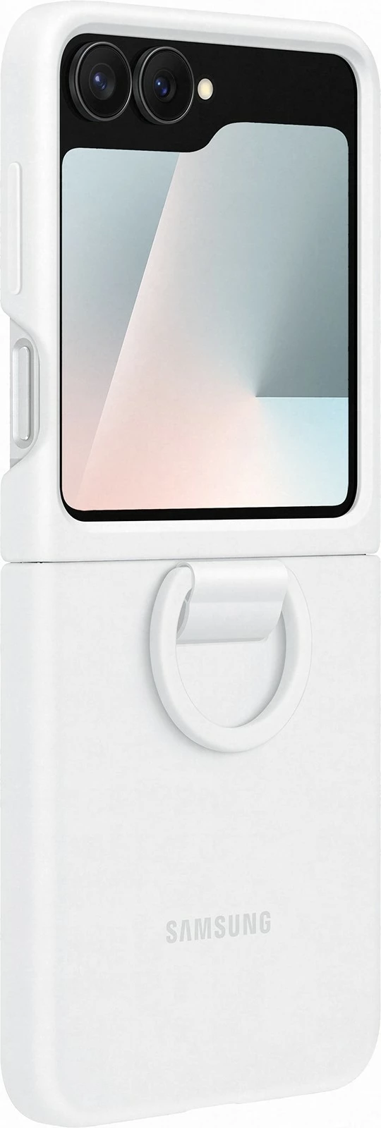 Silikonska zaščita Samsung Flip7 FE, bela Silikonska zaščita Samsung Flip7 FE, bela