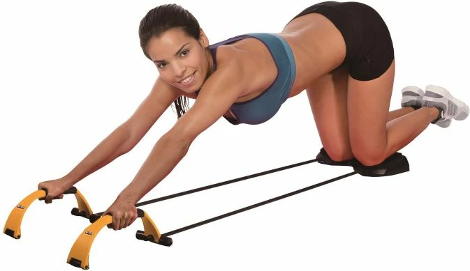 Večfunkcijski vadbeni pripomoček Body Sculpture, črn