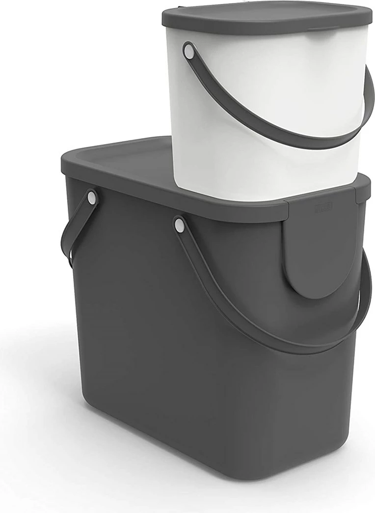 Kontejner za ločevanje odpadkov Rotho Albula 6 l, antracit