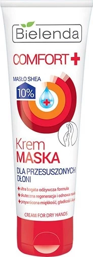 Krema in maska za roke Bielenda Comfort+, 75 ml