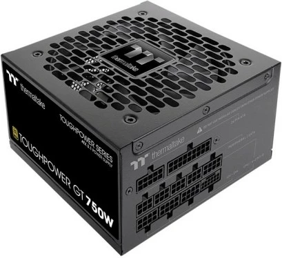 Modularen napajalnik 750 W, 80 PLUS Gold Thermaltake ToughPower GT, črn