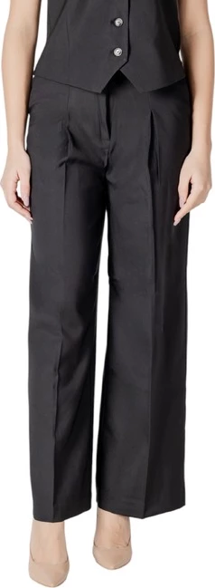 Ženske hlače Ichi, črne