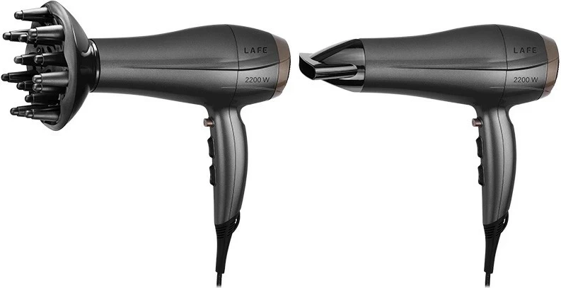 Sušilnik las Sleek & Shine Ionic PRO Lafe, 2200W, siv