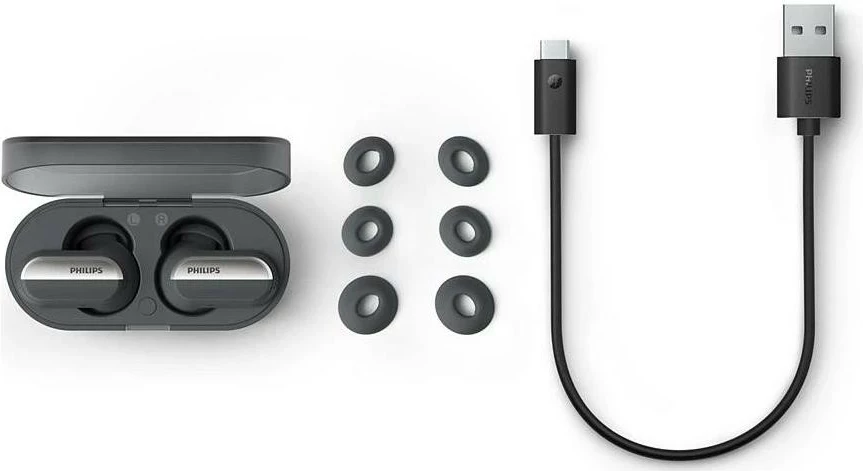 Slušalke z aktivnim dušenjem šuma Philips TAT6908BK/00, Bluetooth 5.3, IPX4, črne Slušalke z aktivnim dušenjem šuma Philips TAT6908BK/00, Bluetooth 5.3, IPX4, črne